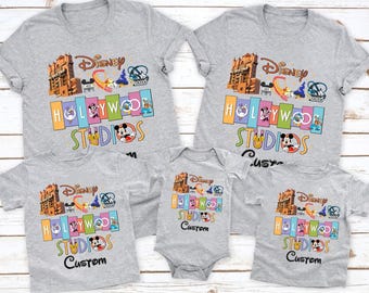 Disneyland Hollywood Studios Shirt, Mickey and Friends Shirt, Family Vacation Shirt, Hollywood Tower Shirt,Hollywood Studios Trip Shirt