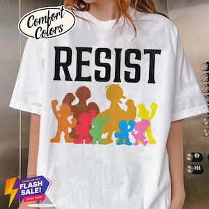 Comfort Colors® PBS Resist Equality Shirt, Resist Pride Shirt, Political Protest Shirt,Save Public Broadcasting,Equal Rights Shirt, Hand Off