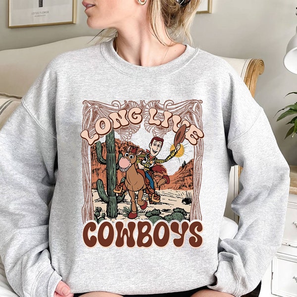 Vintage Toy Story Woody Shirt Long Live Cowboy Shirt, Toy Story Woody and Bullseye Shirt, Cowboy Woody Shirt, Woody Shirt, Disneyland Shirt