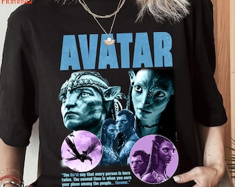 Chemise Avatar Jake Sully, chemise Avatar le chemin de l'eau, chemise Avatar 2025, chemise Avatar Pandora, chemise Neteyam, chemise de film Avatar