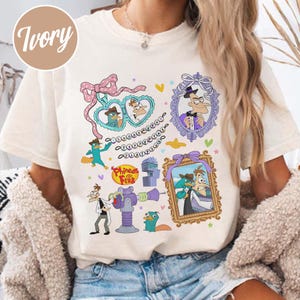 Coquette Bow Perry The Platypus Phineas And Ferb Shirt, Comfort Colors Phineas And Ferb Tee, Curse You Perry Platypus, Disneyland Trip Shirt