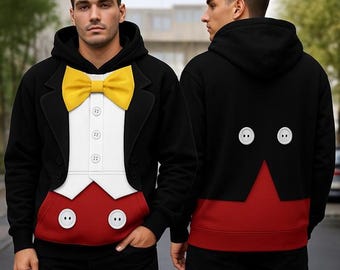 Mickey Mouse Sweatshirt Hoodie, Mickey Minnie Halloween Costume Hoodie Shirt, Mickey'S Not So Scary, Disneyland Matching Family Group Shirt