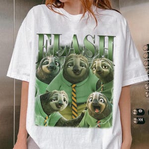 Comfort Colors Flash Zootopia 2 Shirt, Disneyland Zootopia 2 Shirt, Disneyworld Shirt, Family Matching Trip Shirt, Zootopia Magic Kingdom 32 image 4