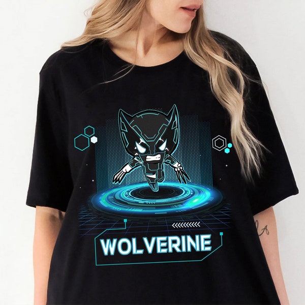 X-Men Wolverine Tron Shirt | Wolverine Tron Movie Shirt | X-Men Superhero Shirt | Wolverine X-Men Shirt | Wolverine Deapool Shirt
