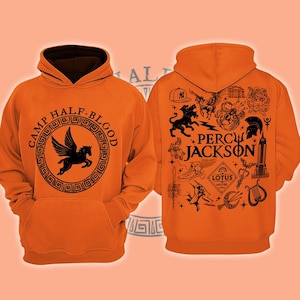 Camp Halfblood Sweatshirt Hoodie Percy Jackson Hoodie Shirt Heroes Of Olympus Tee Half Blood Chronicles Branches Sweater Camp Jupiter Shirt