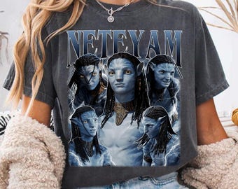 Avatar Neteyam Vintage Shirt, Avatar Fire and Ash Shirt, Avatar The Way of Water, Avatar Movie Shirt, Neytiri Jake Sully Tee, Avatar Pandora