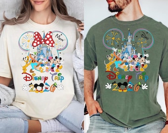 Family Trip Disneyland Matching Shirt, Custom Disneyland Family Shirt, Disneyland Family Vacation Shirt, DisneyWorld Family Shirts