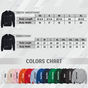 a long sleeved shirt with different colors and sizes