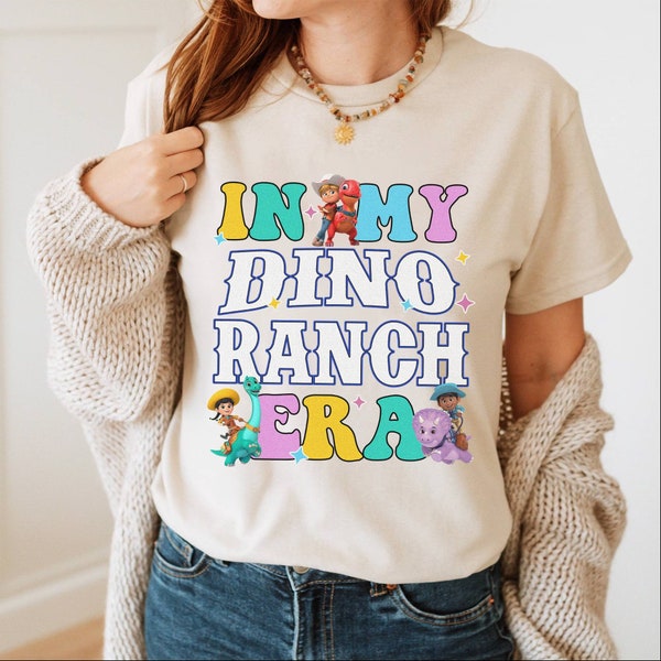 In My Dino Ranch Era Shirt, Dino Ranch Shirt, Dino Ranch Birthday Shirt, Dino Ranch TShirt Dino Ranch Matching Family Shirt