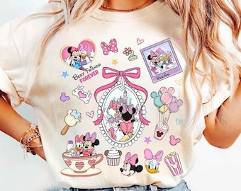 Koszulka Minnie Daisy Besties, Koszulka Disneyland Bestie, Koszulka Girl Trip, Koszulka Minnie i Daisy, Koszulka Best Friends, Koszulka Disneyworld Trip