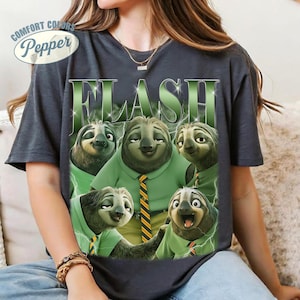 Comfort Colors Flash Zootopia 2 Shirt, Disneyland Zootopia 2 Shirt, Disneyworld Shirt, Family Matching Trip Shirt, Zootopia Magic Kingdom 32 image 1