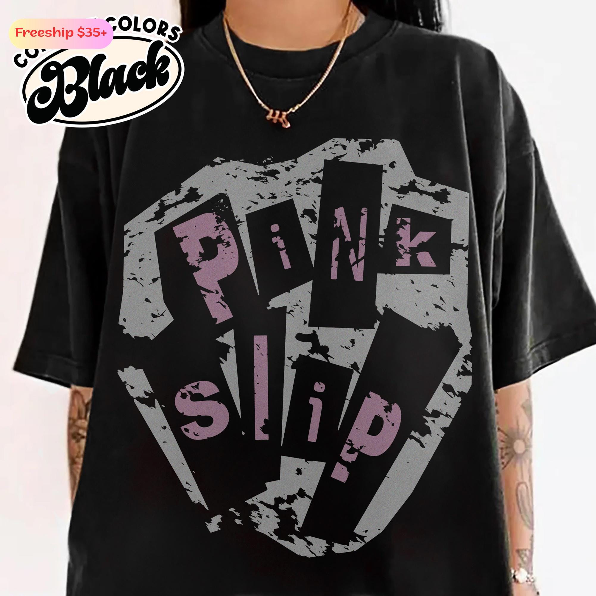 Pink Slip Freaky Friday Band Shirt, Freakier Friday Shirt, Anna