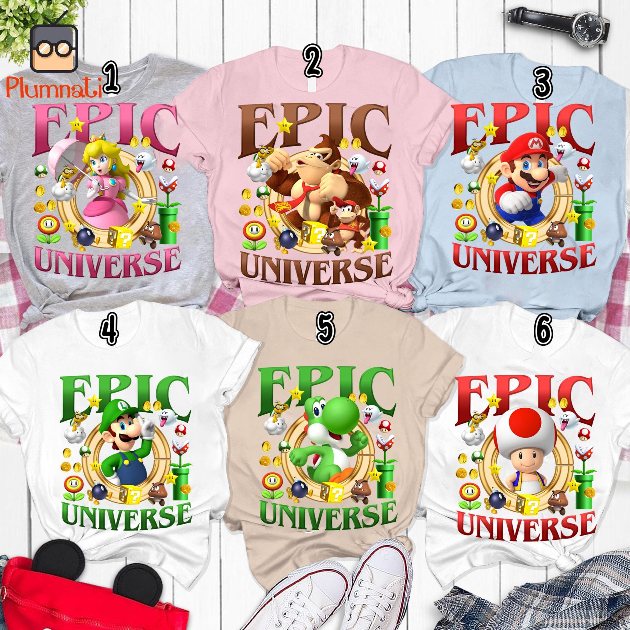 Universal Studios Hollywood Super Nintendo World Toad Merch Super