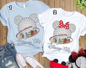 Disneyland Epcot 2024 Shirts, World Traveler Shirt, Epcot World Tour Shirt, Mickey Epcot Shirt, Family Trip Shirt Disneyworld Family Shirt