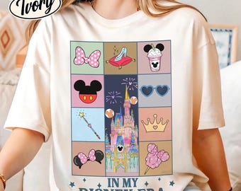 Disneyland Magic Kingdom Castle Shirt, Disneyland Girls Trip Shirt, Retro Disneyworld Family Vacation Shirt, Mickey Minnie Vacay Mode Shirt