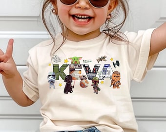 Personalized Disneyland Star Wars Shirt, Custom Starwars Shirt, Disneyland Vacation, Galaxys Edge Trip Shirt, Family Trip Matching Tee 02
