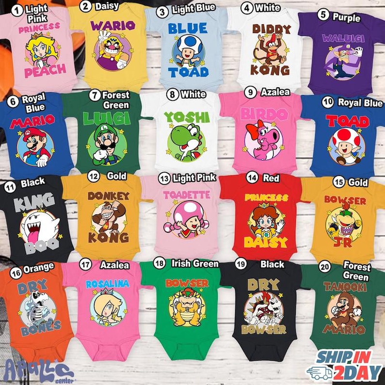 Super Mario Family Costume Shirt, Super Mario Epic Universe Shirt, Mario Group Matching Tee, Disneyland Halloween Party Tee Epic Universe 00 image 3