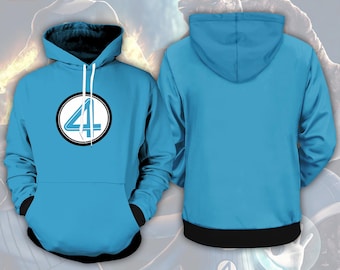 Sudadera con capucha de Los Cuatro Fantásticos 2025, sudadera de Los Cuatro Fantásticos: Primeros Pasos (MCU), camiseta de Reed Richards, disfraces de Los Cuatro Fantásticos