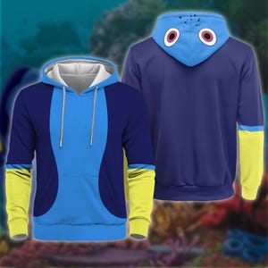 Finding Nemo Dory Sweatshirt Hoodie Nemo Fish Halloween Costume Shirt Disneyland Halloween Shirt Family Matching Tee Halloween Party
