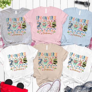 Epic Universe Family Vacation Shirt, Universal Studios Family Shirt, Epic Family Matching Shirt, Universal Trip 2025 Shirt, Family Vacation