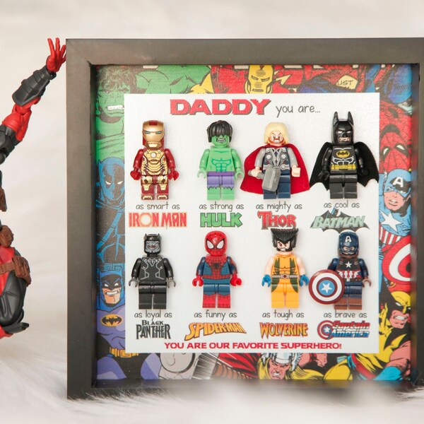 Daddy Superhero Etsy