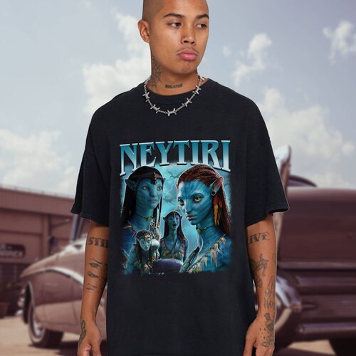 Camiseta de Neytiri de Avatar, camiseta de Avatar 2: El Camino del Agua, camiseta de Neytiri de Avatar en Pandora, camiseta de Avatar 2022, regalo para fans de Avatar, Jake Sully de Avatar