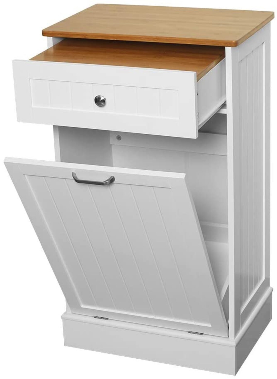 Wooden Tilt Out Trash Bins for Kitchen Etsy