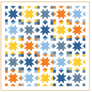 Stars Collide No 2 Quilt Pattern