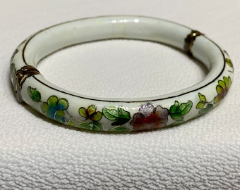 Unique Vintage Porcelain Bracelet