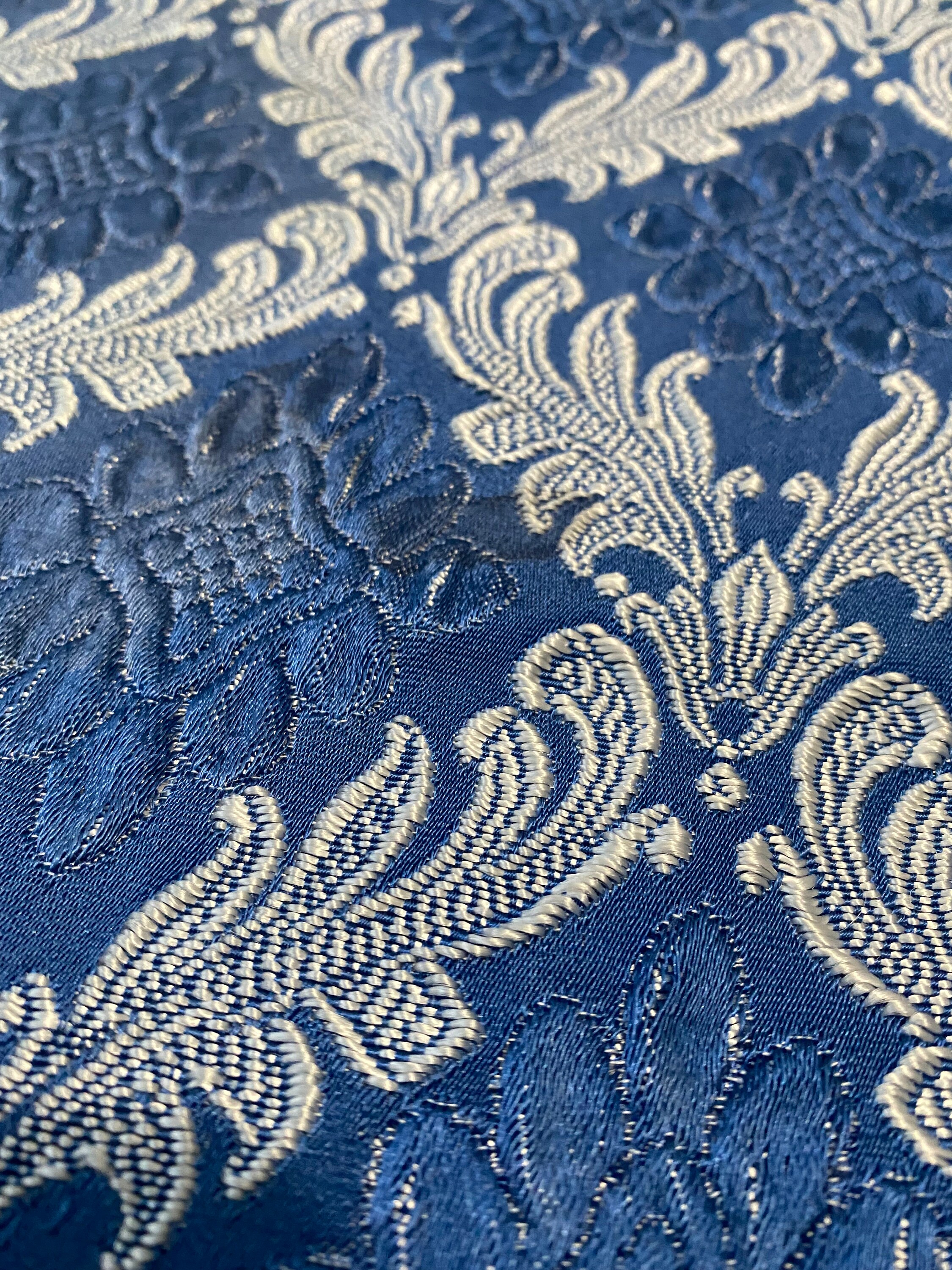 Vintage Brocade Double Bedspread Etsy