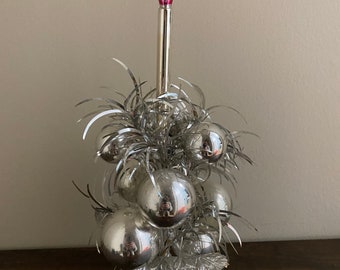 Mercury Glass Candle Centerpiece