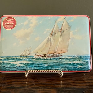 Boîte vintage Rileys Toffee The Outward Run