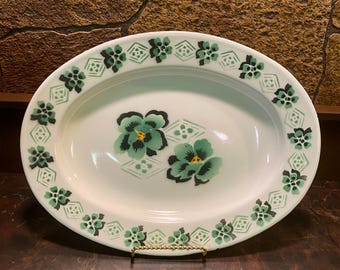 1940s Vintage Enamel Tray