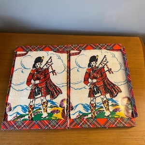1950s Souvenir of Scotland Towels