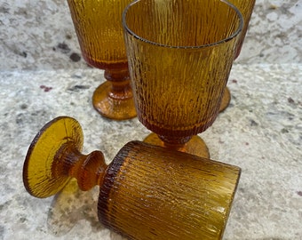 Vintage Ravenhead Siesta Wineglass Goblet