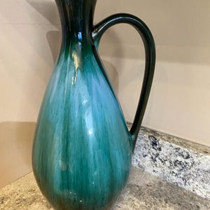 Blue Mountain Keramik Vase Krug