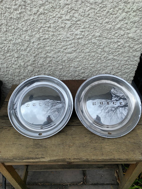 Vintage Buick Hubcaps 15 Inch Etsy