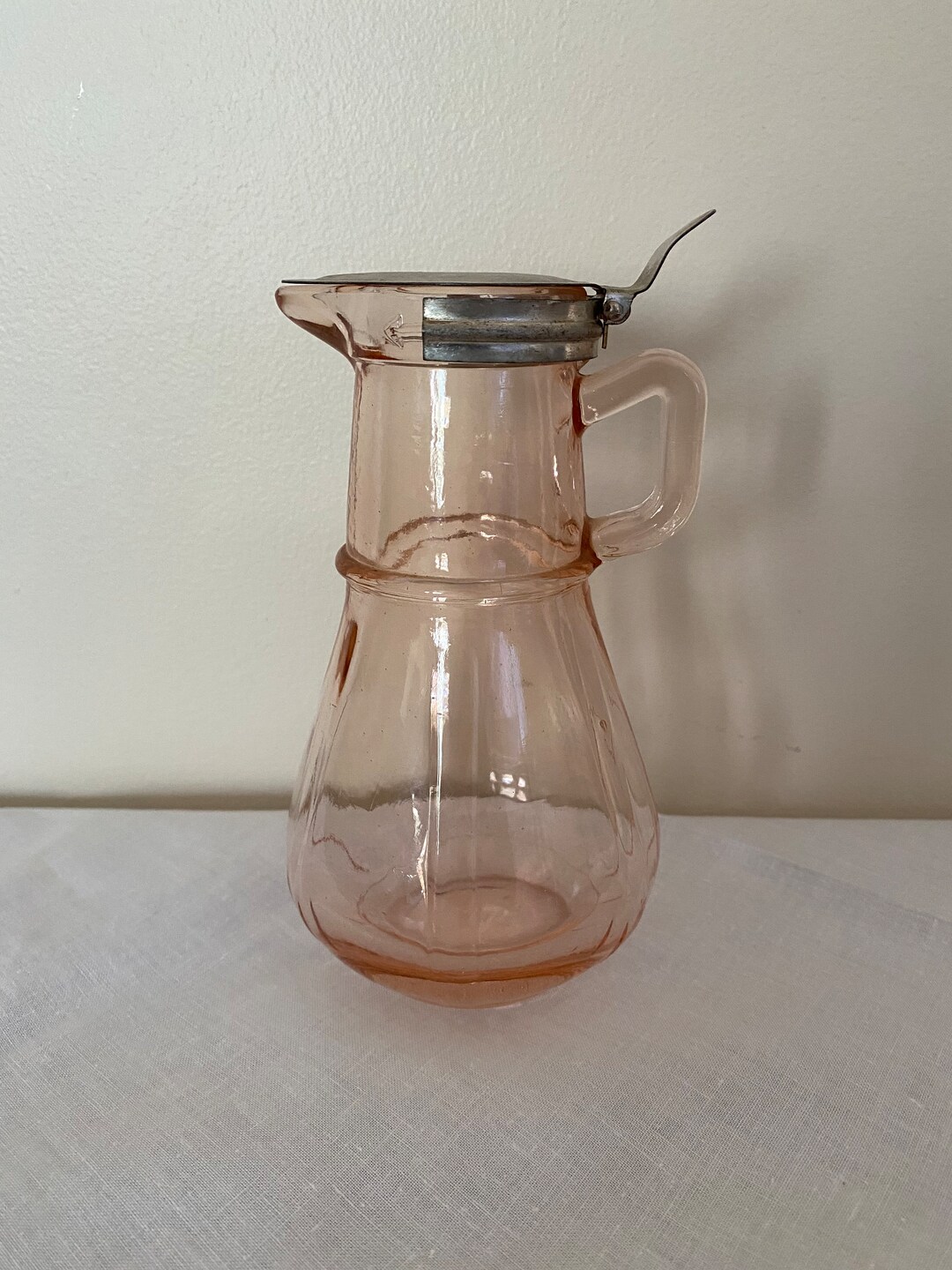 Vintage Anchor Hocking Syrup Jar Etsy