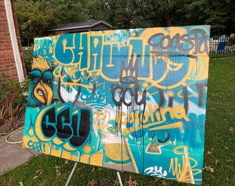CCU graffiti collage