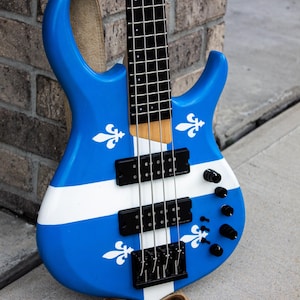 Flag Electric Guitar Custom Paintjob