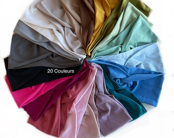 Bandeau cheveux pour femme couleur uni.