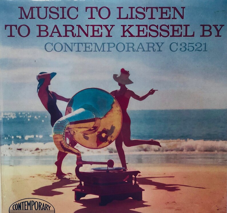JAZZ Guitarist Barney Kessel.. Music To Listen To. Vinyl LP Etsy