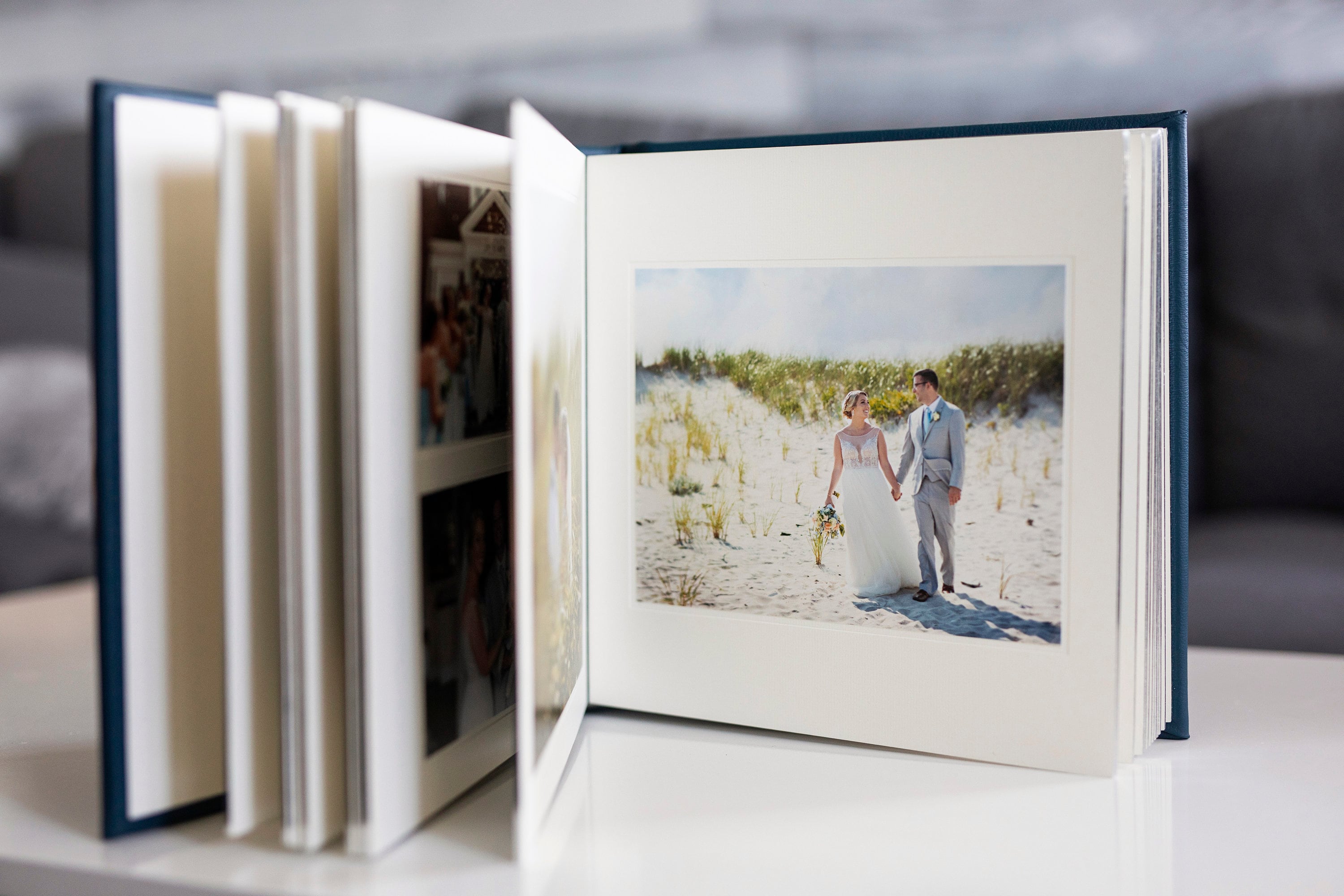 Wedding Photo Album for 8x10 Photos, Custom Slip in Photo Album