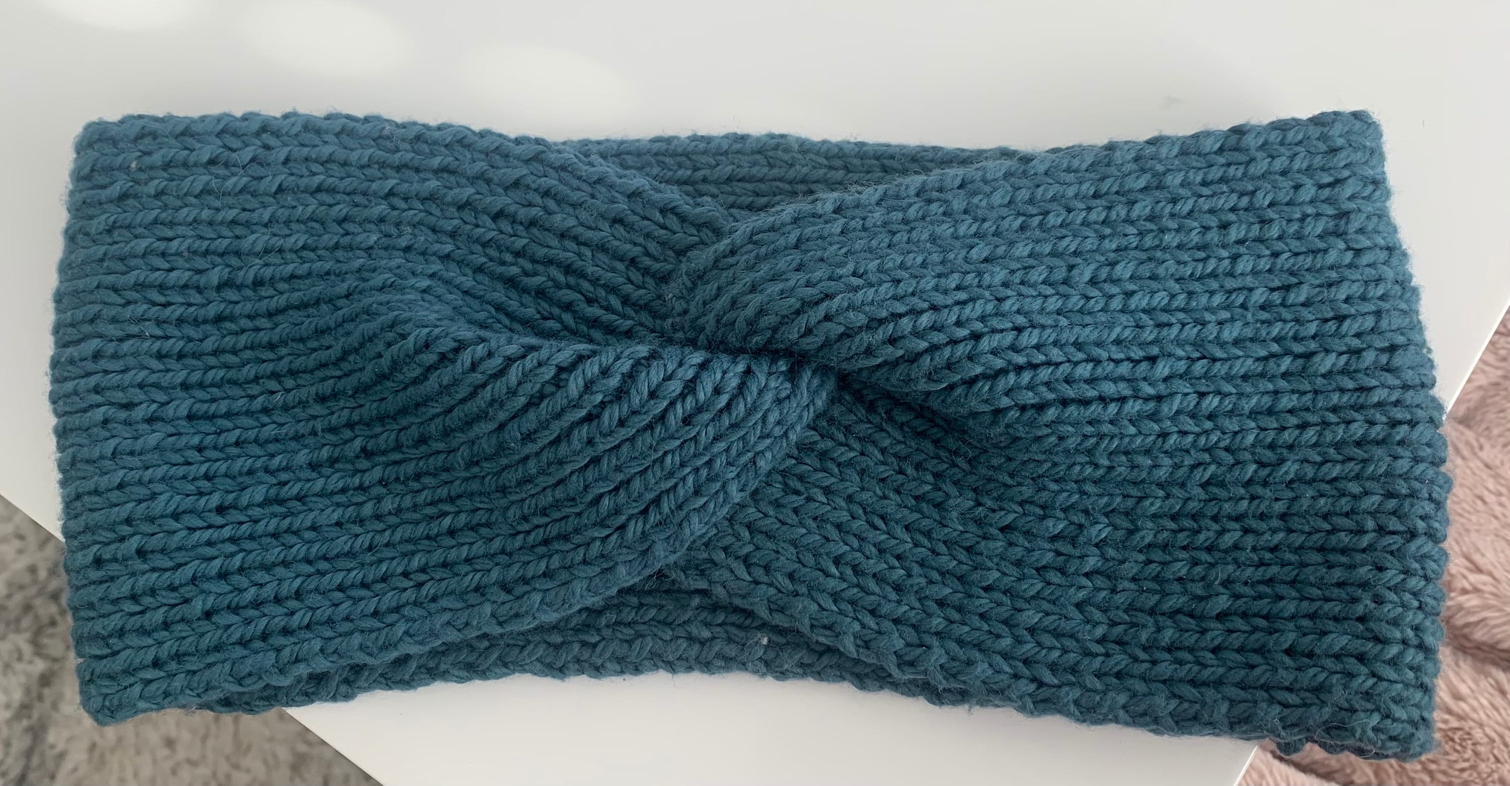 Bandeau en tricot torsadé handmade PERSONNALISABLE Etsy