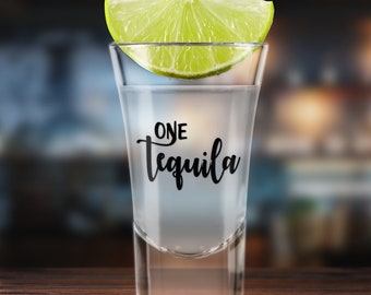 Uno Dos Tres ¡PISO! Vasos de tequila