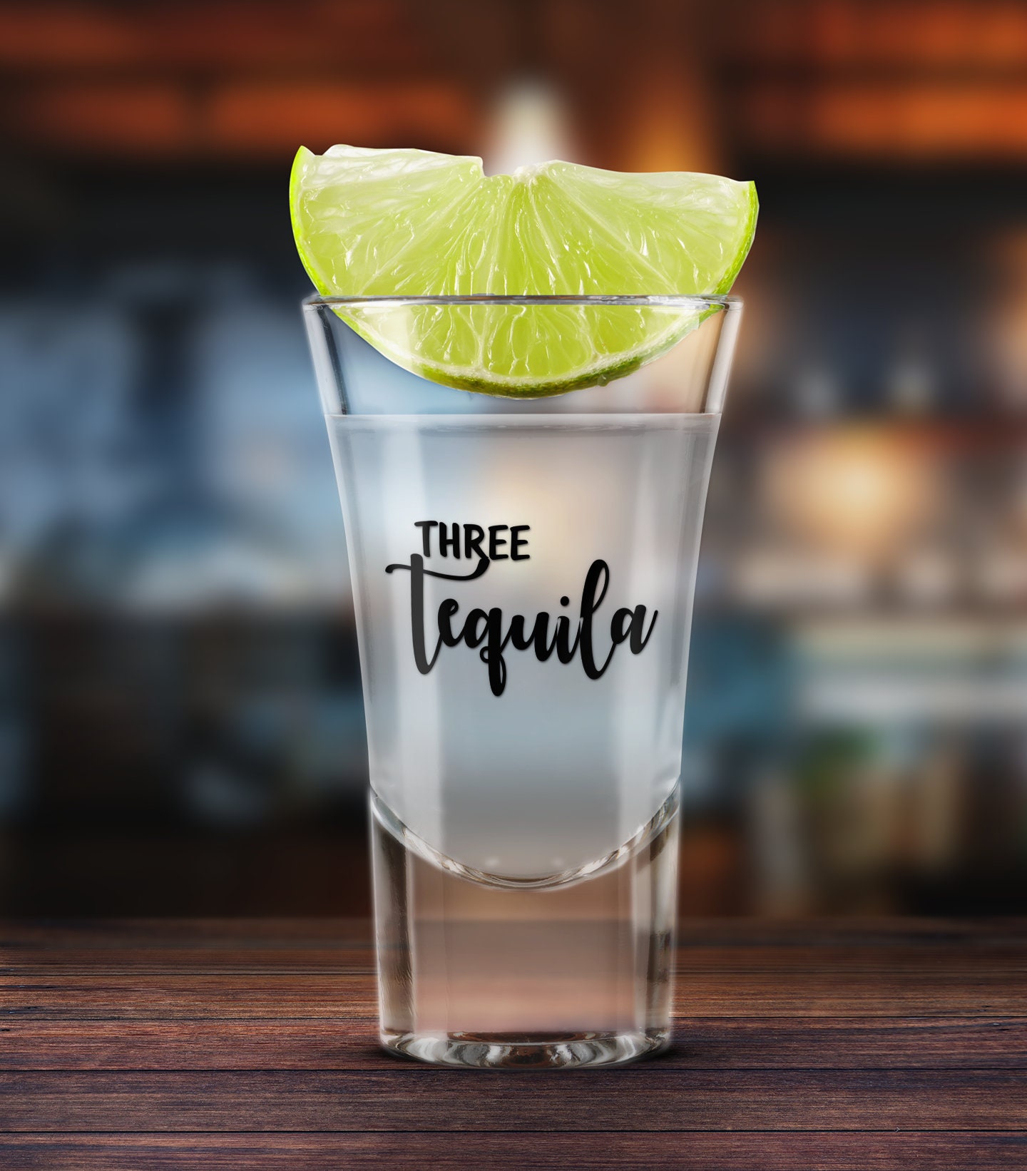 One Two Three FLOOR Tequila Shot Glasses Etsy UK
