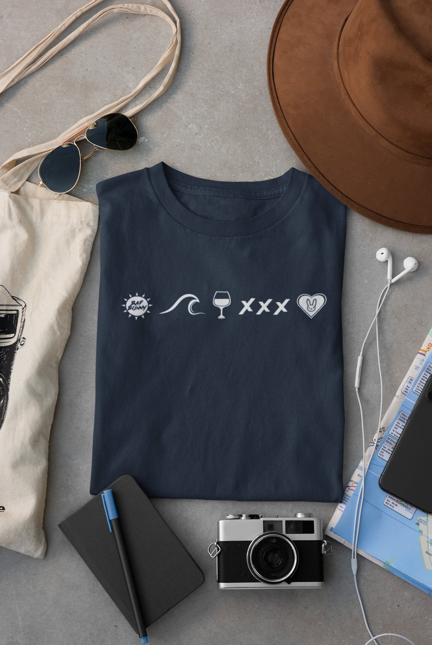 Camiseta Bad Bunny 'Benito Playa'