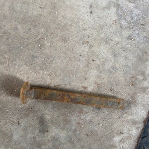 Rusted Rail Road Spikes 5 for 15.00
