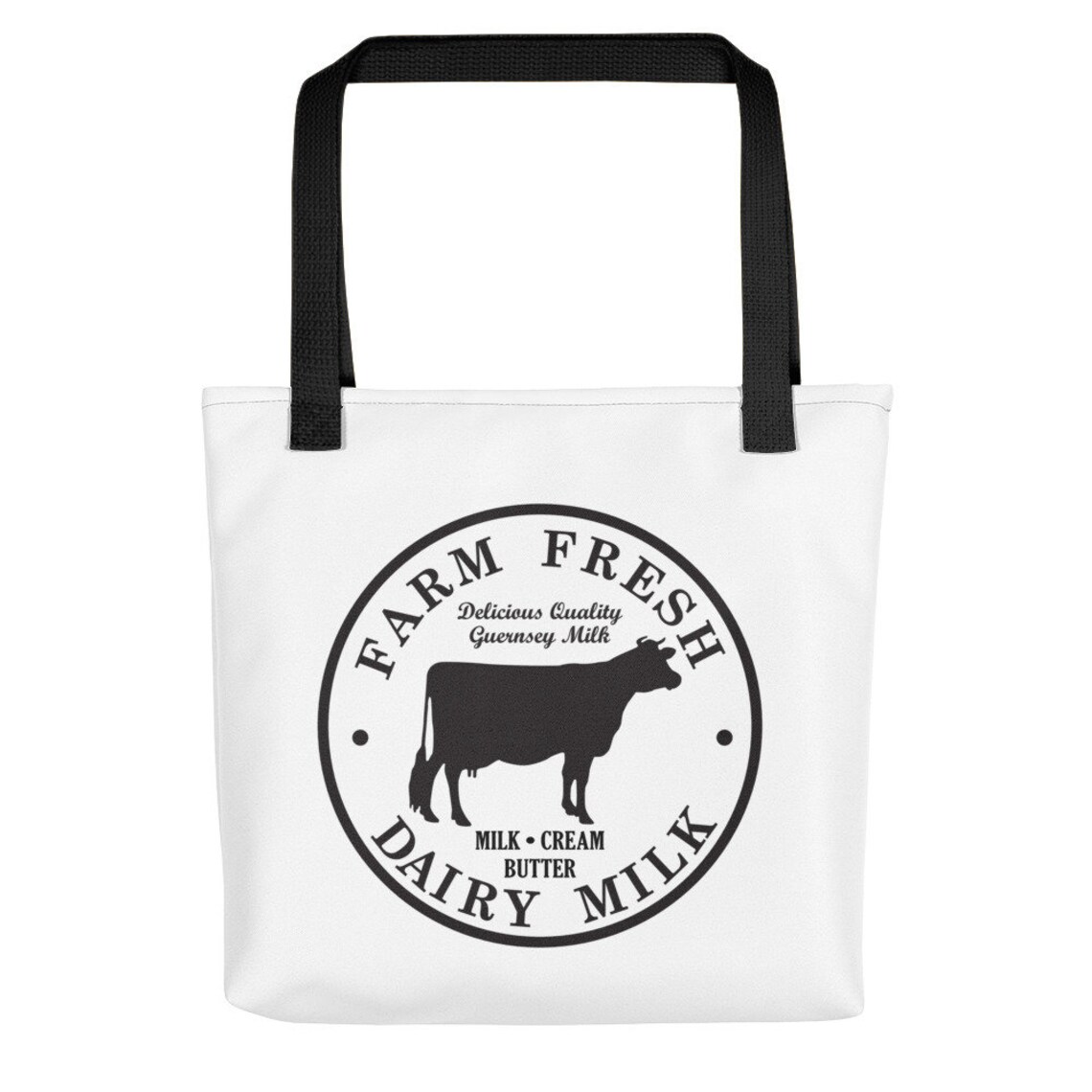 Dairy Cow Farm Tote bag Etsy