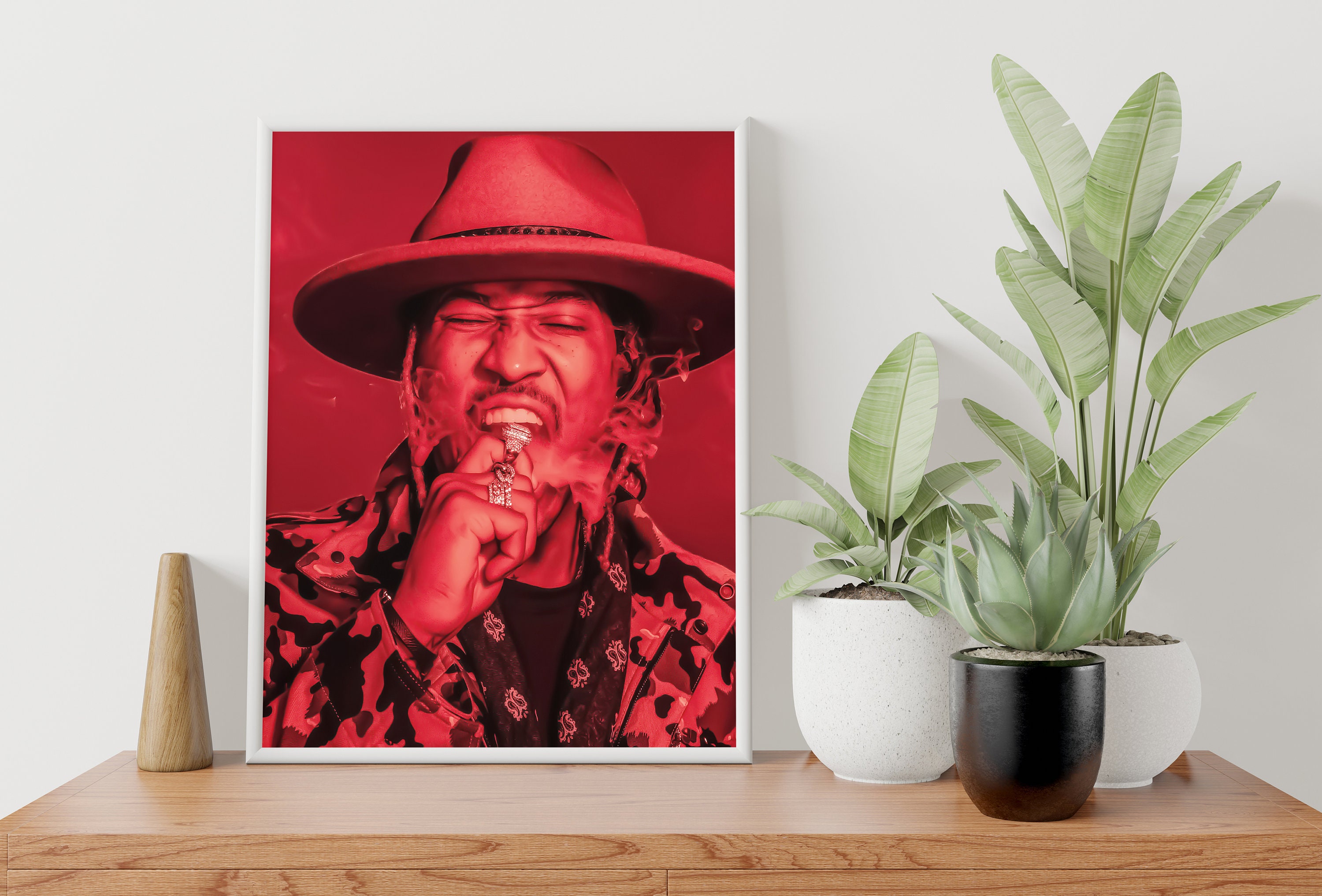 Future Rapper Canvas Poster Future Rapper Poster Musik Etsy